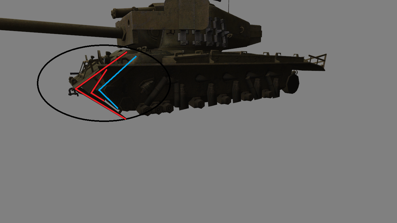 Frontal Armor Of Super Pershing With Bug Gameplay World Of Tanks Official Forum